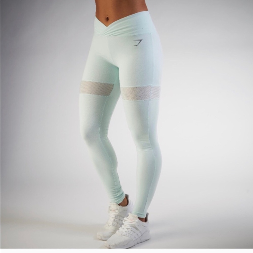 Duck egg Nikki Blakketter Gymshark Leggings